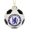 Tree Buddees x Chelsea F.C. Official Football Club Bauble Limited Edition Christmas Ornament - Glass Soccer Ball